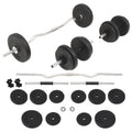 Barbell and Dumbbell Set 66.1 lb H263