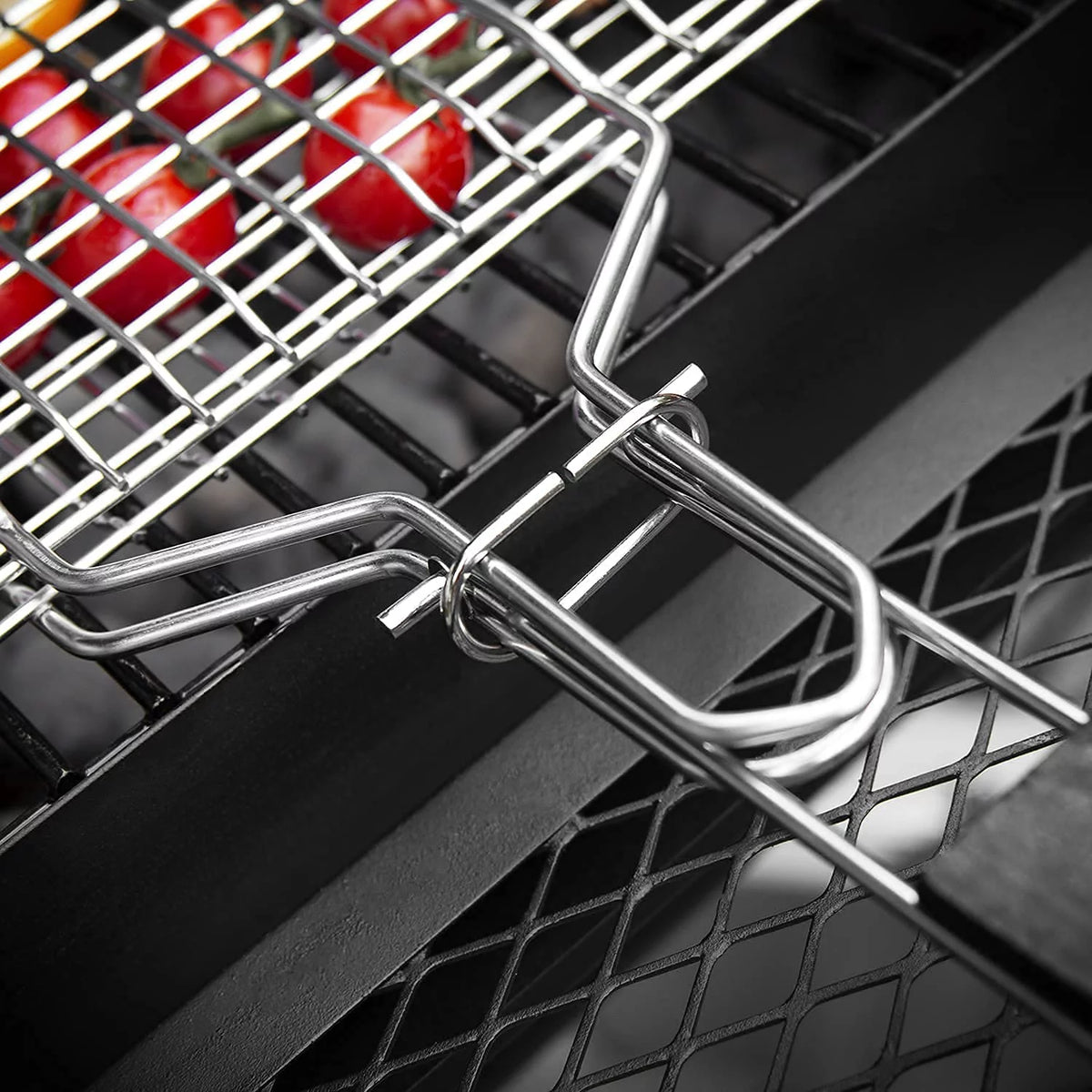 Rustproof 304 Stainless Steel Grill Basket P282541