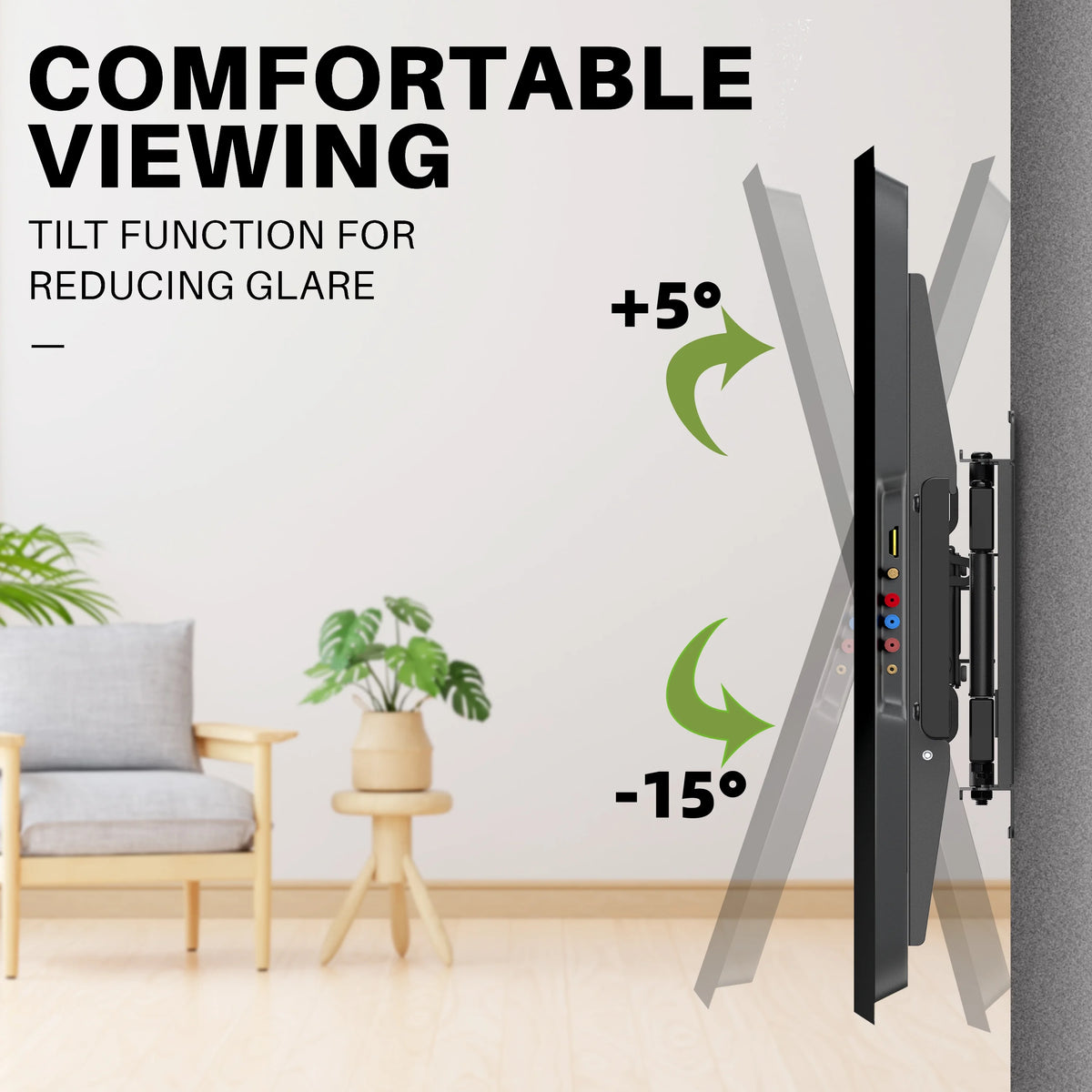 Full Motion TV Wall Mount for 47-90 inch TVs K77781