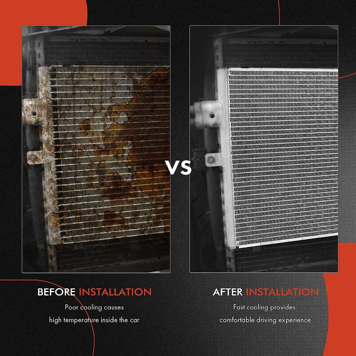 Air Conditioning A/C Condenser R8467