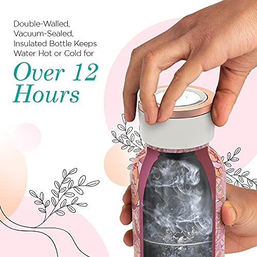 24 Oz Insulated Stainless Steel UV Water Bottle F759