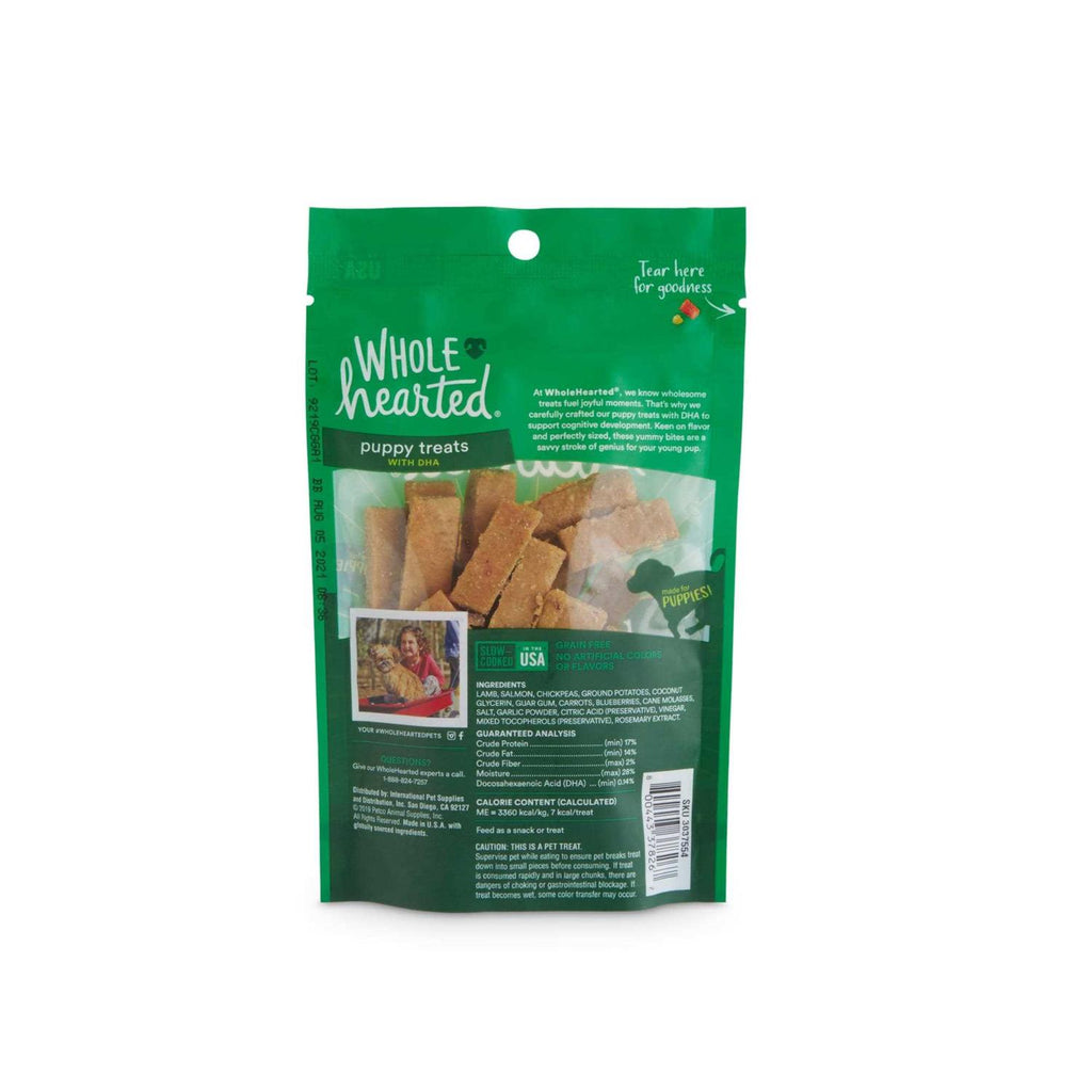 Lamb & Salmon Flavor Puppy Treats with DHA F13228