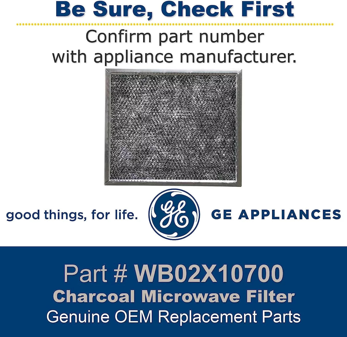 Microwave Charcoal Filter U663