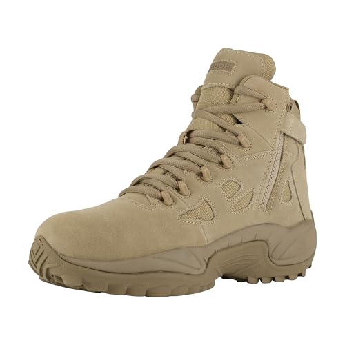 Beige Composite Toe Work Boots Y485