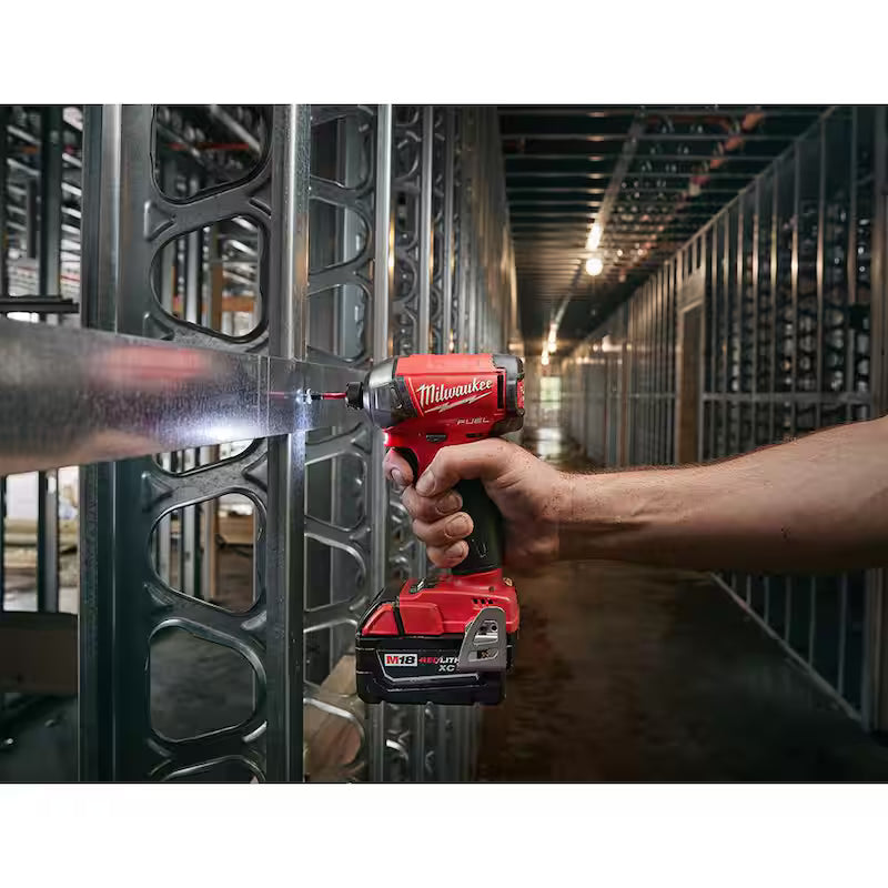18V Lithium-Ion Brushless Cordless 1/4 in. Hex Impact Driver Z928028