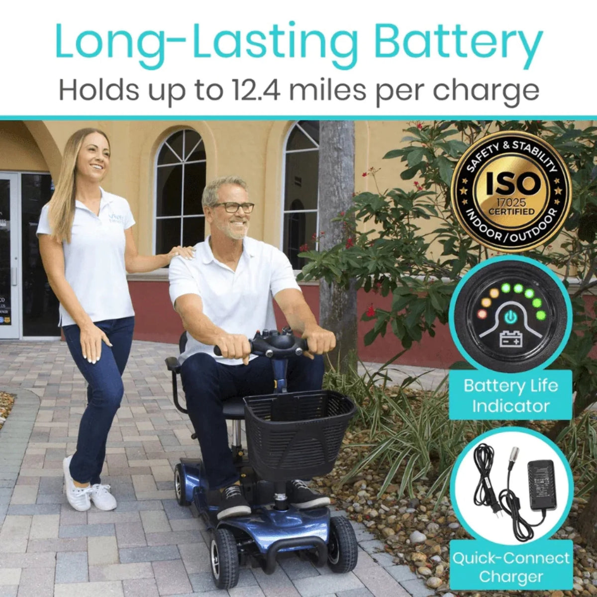 4 Wheel Battery Powered Mobility Scooter P948329