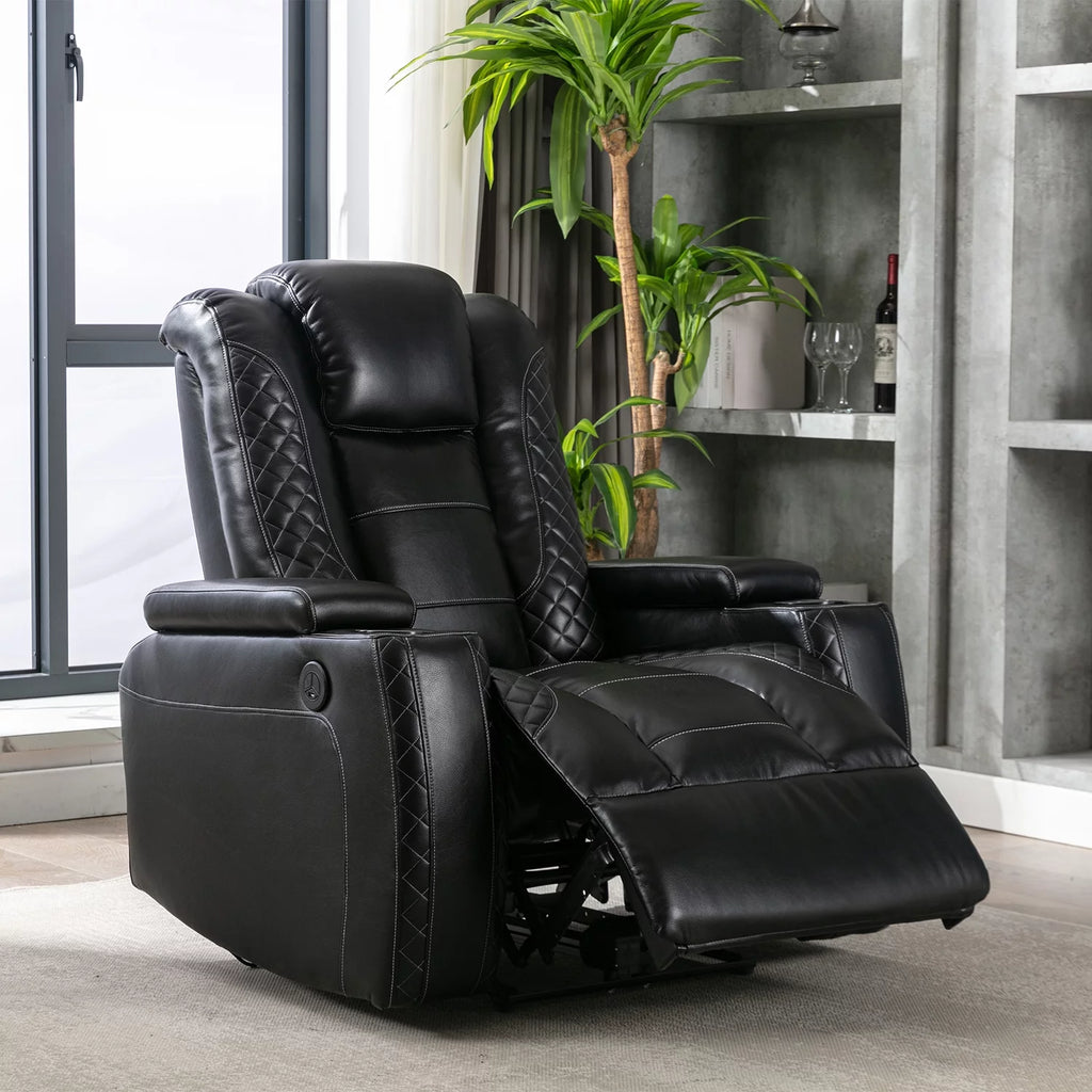 Power Recliner Chair with USB Ports and Cup Holders X5525