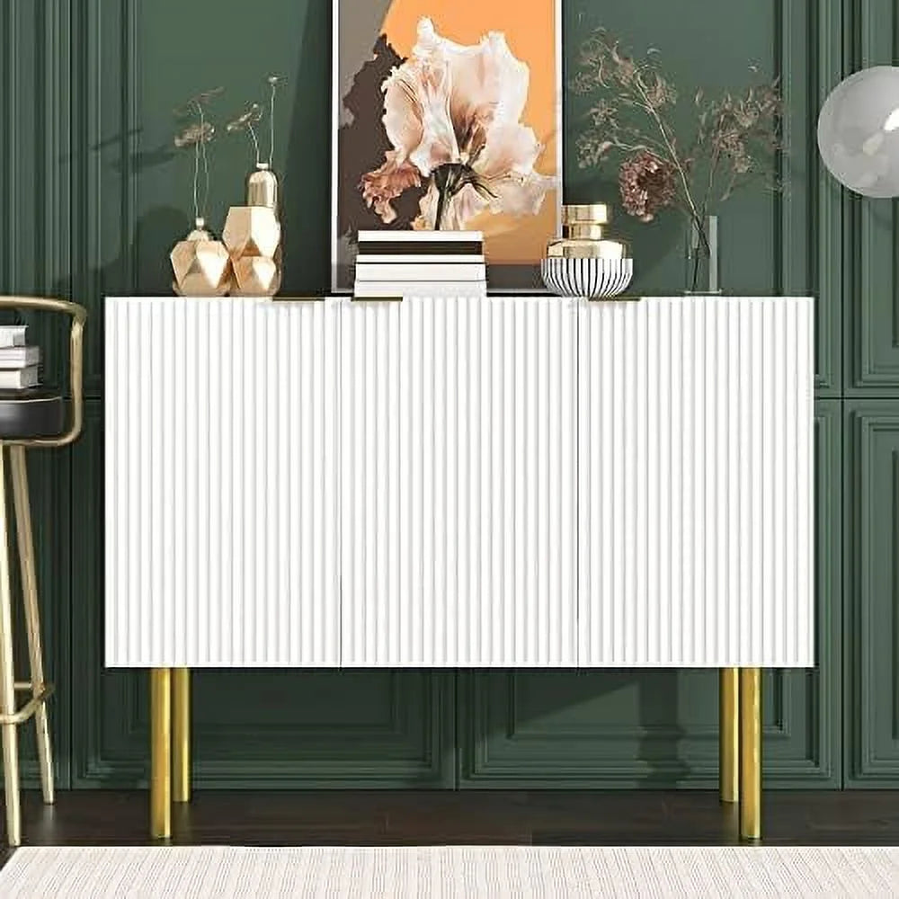 Black Long Wood Sideboard Cabinet E10224