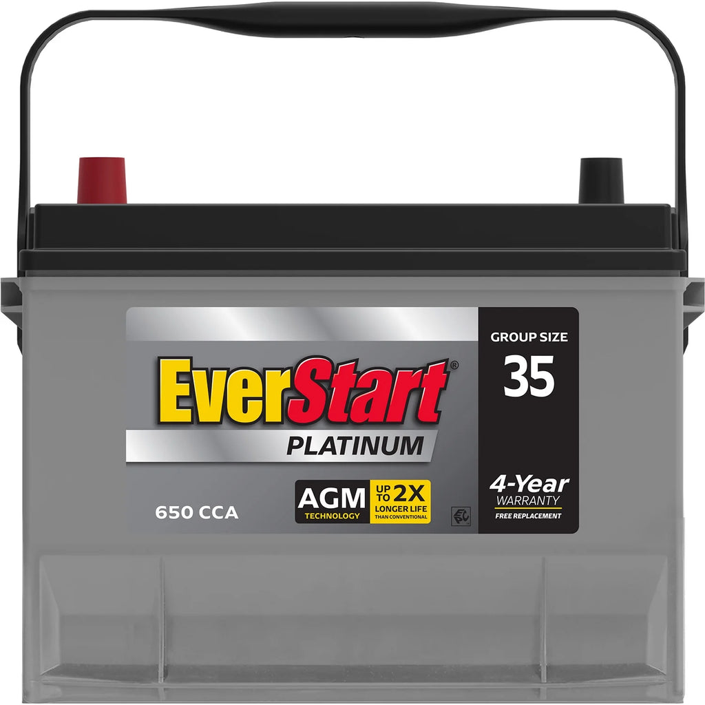 AGM Automotive Battery Group Size 35 12 Volt 650 CCA M80193