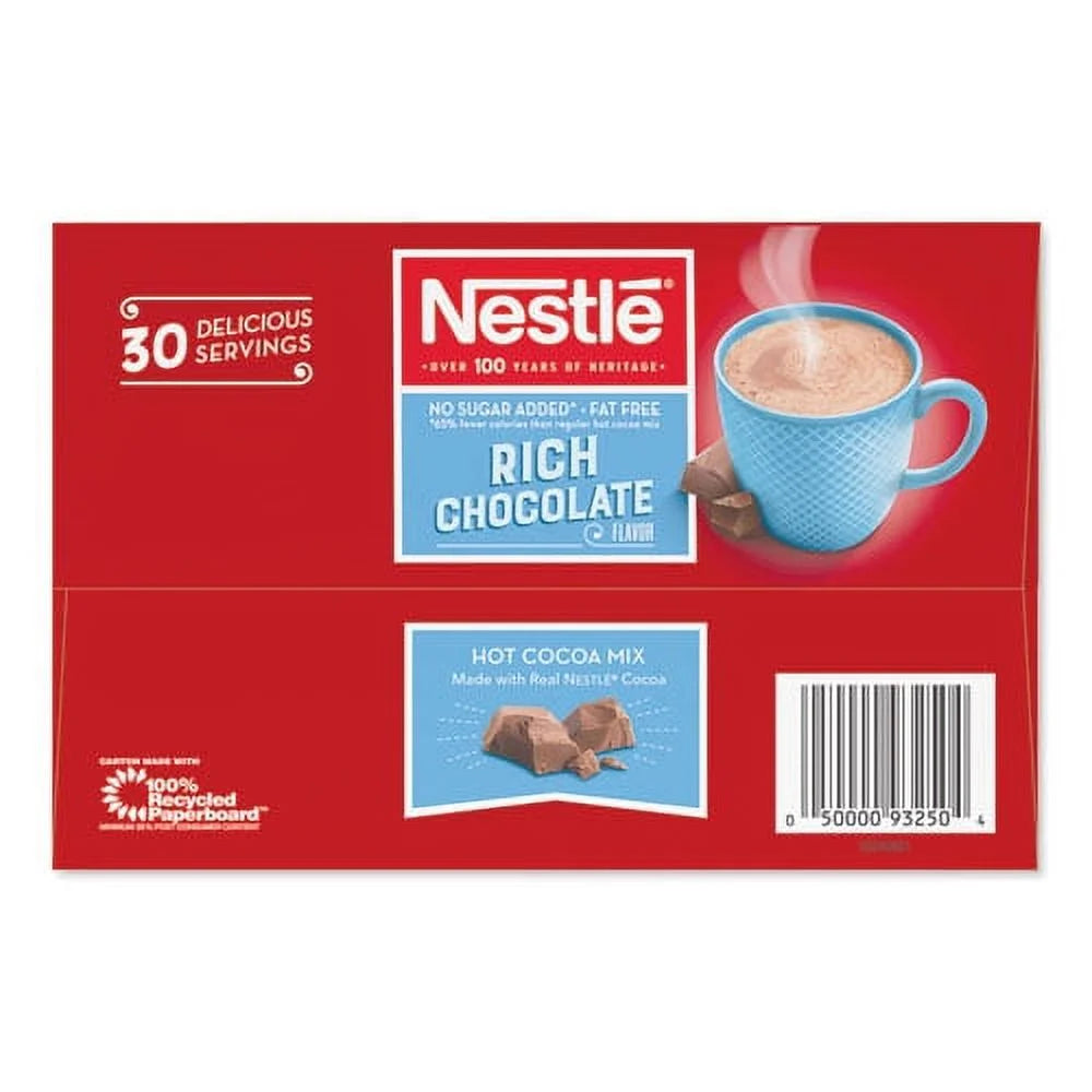 Hot Cocoa Mix Envelopes, 0.28 Oz Packet, 5 Boxes Z278
