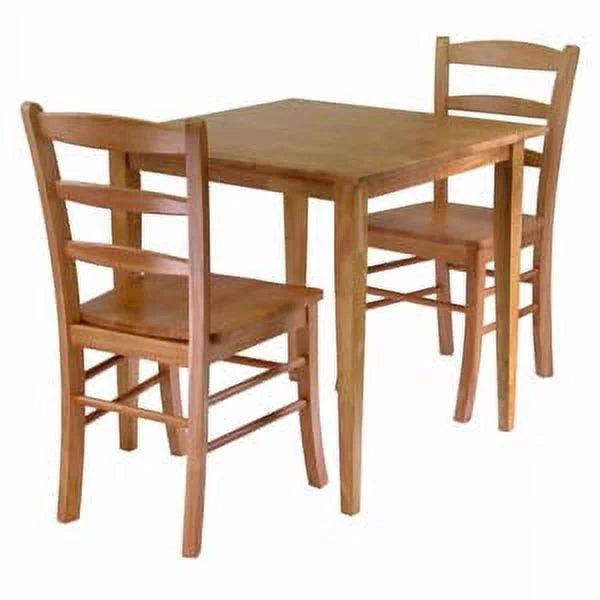 Light Oak Finish Square Dining Table S3601
