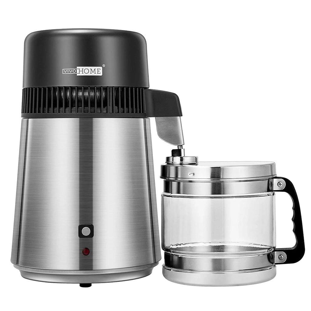 4L Brushed 304 Stainless Steel Water Distiller S649921