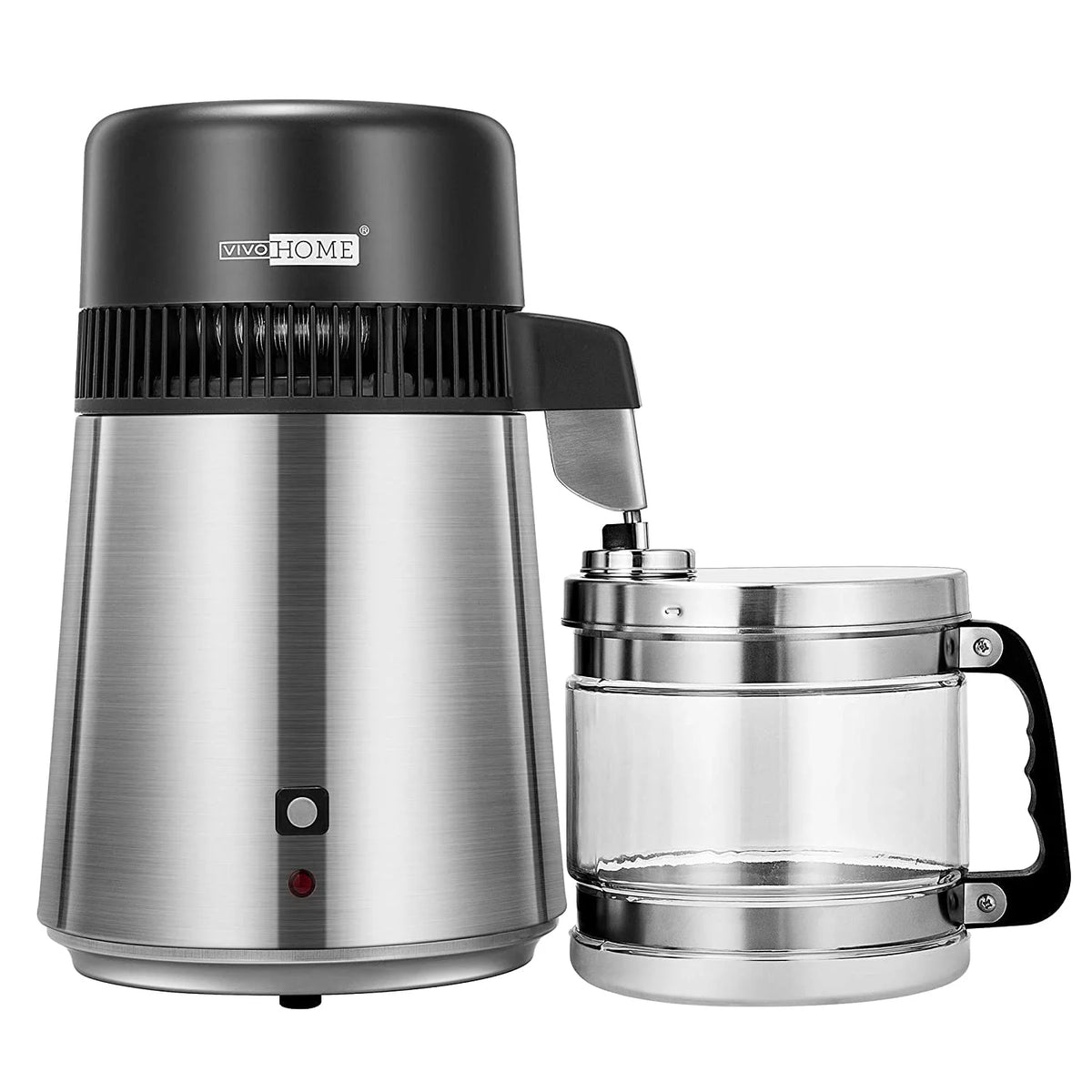4L Brushed 304 Stainless Steel Water Distiller S649921