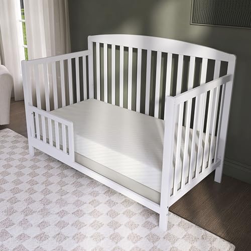 5” Foam Crib & Toddler Bed Mattress in White N904353