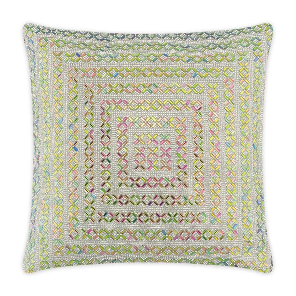 Charcoal 20x20 Rhinestone Pillow H384685