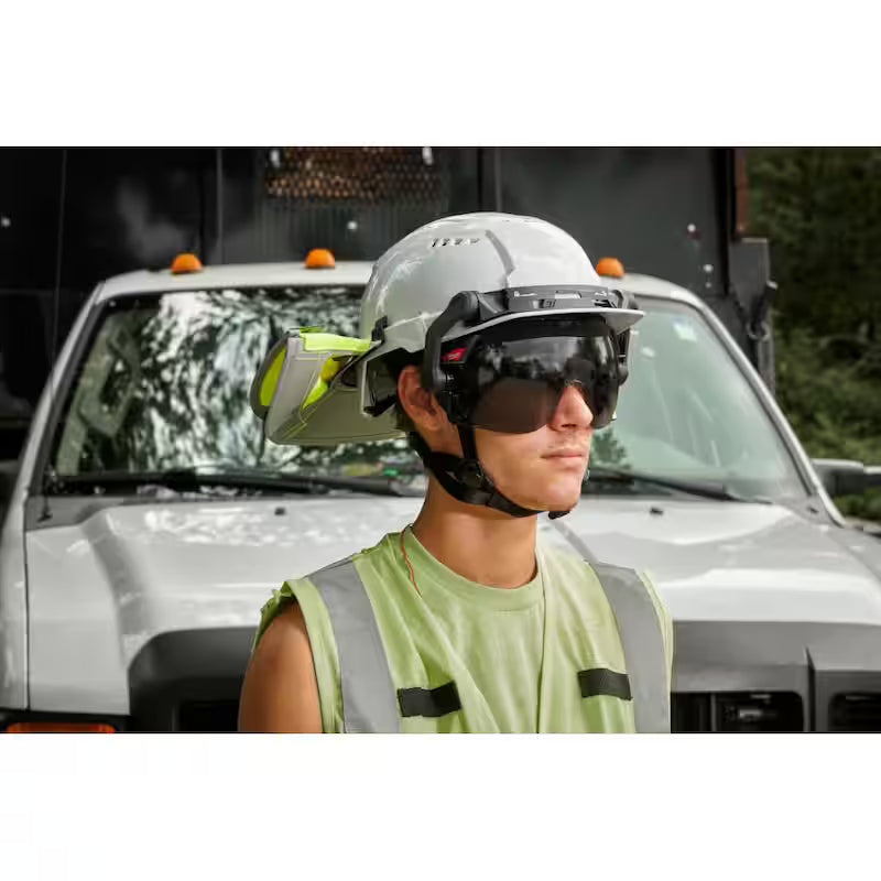 White Type 2 Class C Vented Safety Helmet 2-Pack R851